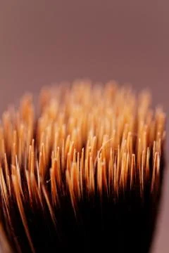 Makeup brushes Stock Photos