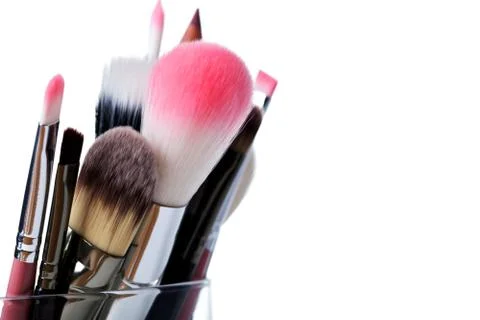 Makeup Brushes Stock Photos