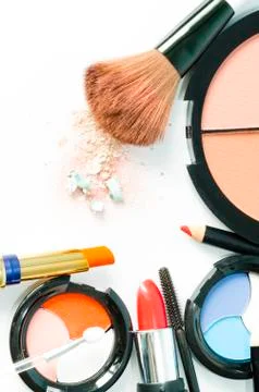 Makeup collection Stock Photos