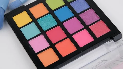 Makeup cosmetic rotate 스톡 동영상 242907399