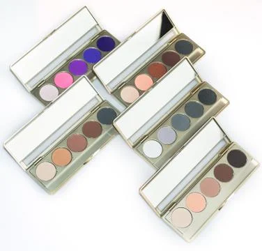 Makeup eyeshadow palettes Stock-Fotos