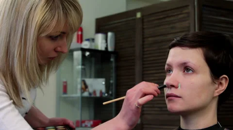 Makeup Stock Footage 35064862
