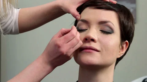 Makeup Stock Footage 35065157