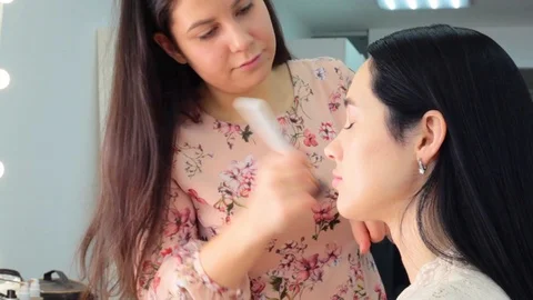 Makeup Stock Footage 125877490