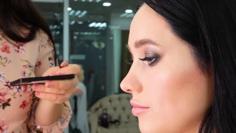 Makeup Stock Footage 125877536