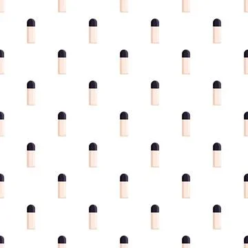 Makeup foundation bottles forming seamless beauty pattern Stock Illustration