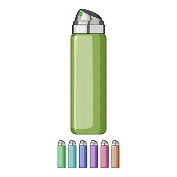 Makeup foundation cream cartoon vector graphic Stock Illustration