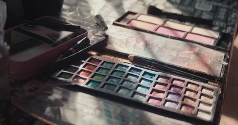 Makeup Kit Stock Footage 170327374