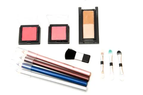 Makeup kit Fotos de archivo