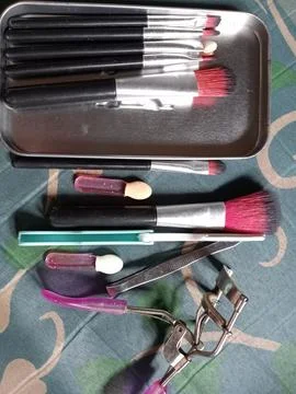 Makeup kit Stock Photos
