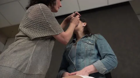 Makeup launch of a bottom view of the overall plan. Stock Footage 64643771