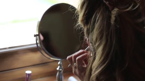 Makeup mirror Stock Footage 70931753