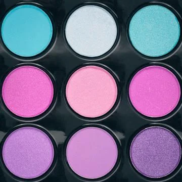 Makeup palette Stock Photos