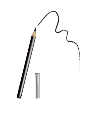 Makeup pencil Stock Illustration