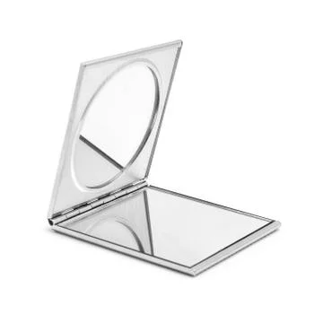 Makeup pocket mirror Foto stock