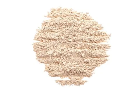 Makeup powder foundation isolated Stock Photos