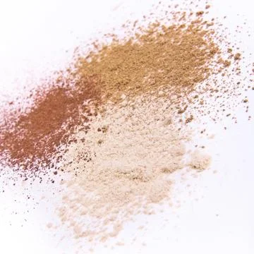 Makeup powder Stock Photos