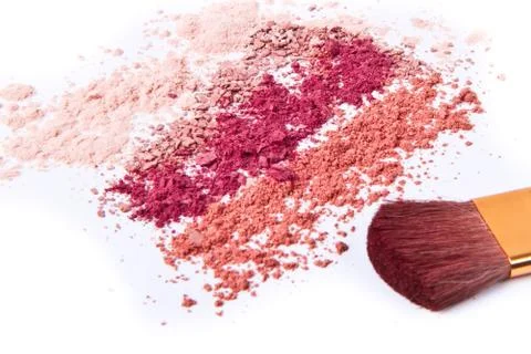 Makeup powder Stock Photos