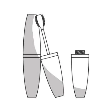 Makeup related icon image Illustrazione stock