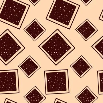 Makeup Seamless Pattern Stock Illustration