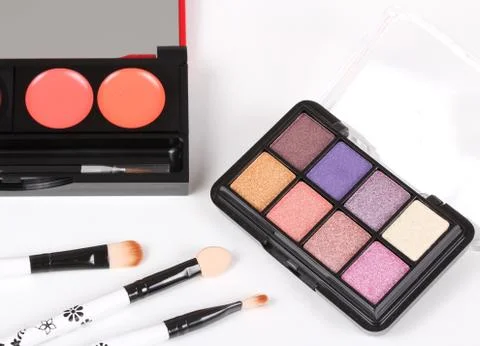 Makeup set Fotos Stock