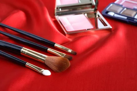 Makeup set Stock Photos