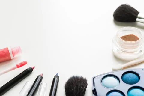 Makeup Set on White Фото