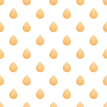 Makeup sponge applicator drops pattern on white background 스톡 일러스트