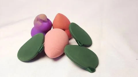 Makeup sponge Stock Photos