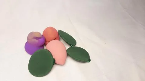 Makeup sponge Stock Photos