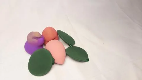 Makeup sponge Stock Photos