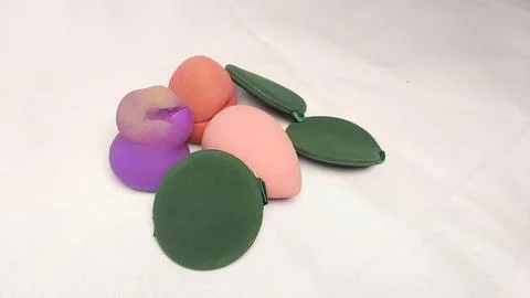 Makeup sponge Stock Photos