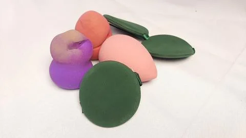 Makeup sponge Stock Photos