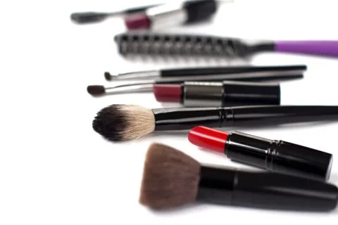 Makeup tools Stock Photos