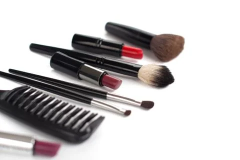 Makeup tools Stock Photos
