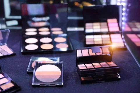 Makeup tools set Stock Photos