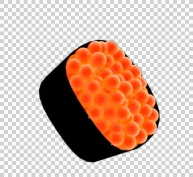 Maki Eggs Loop Sushi Japan Stock Footage 55316636