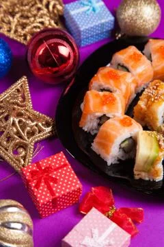 Maki sushi Stock Photos