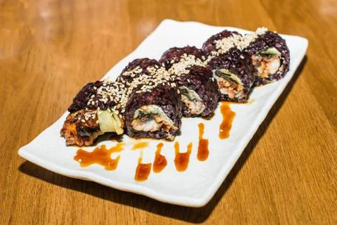 Maki Sushi set Stock Photos