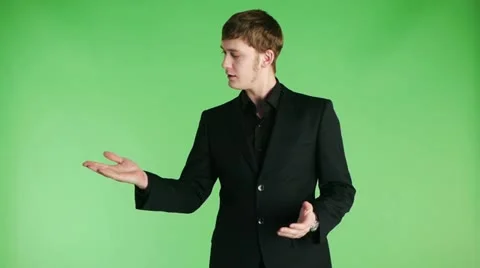 Making an advertisement Stock-Footage 21227411