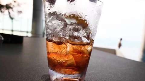 Making Aperol Spritz in Dubai Stock Footage 299180935