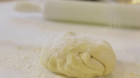 Making Apple Pie - part 1/8 Stock Footage 77761657