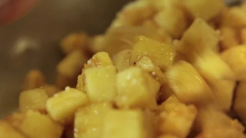 Making Apple Pie - part 6/8 Stock Footage 77761812