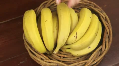 Making Banana Smoothie 1 Stock Footage 12385255