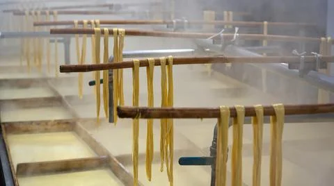 Making bean curd stick Stock Photos
