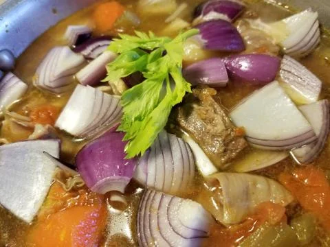 Making Beef Stew (1) Stock Photos
