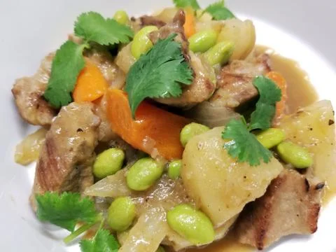 Making Beef Stew (2) Stock Photos