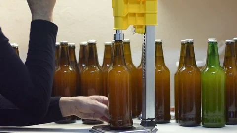 Making beer at home Stock Footage 88788474