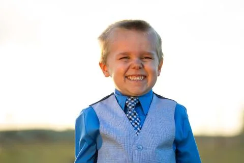 Making a big smile Stock Photos