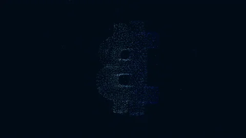 Making Bitcoin sign Stock Footage 146770413